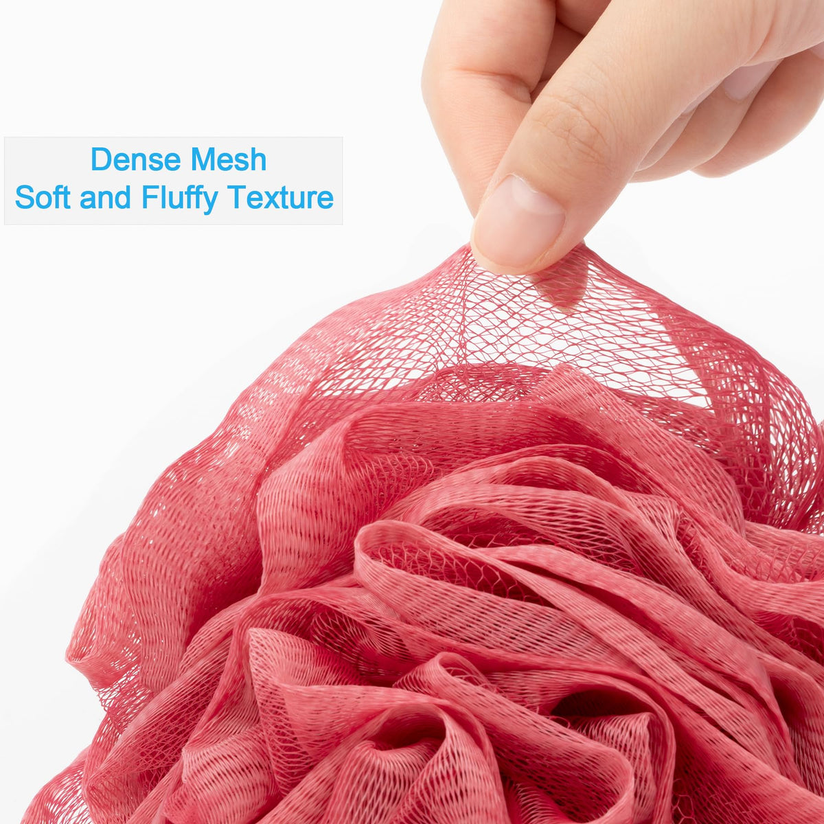 AmazerBath éponge loofah suspendue pour séchage rapide
