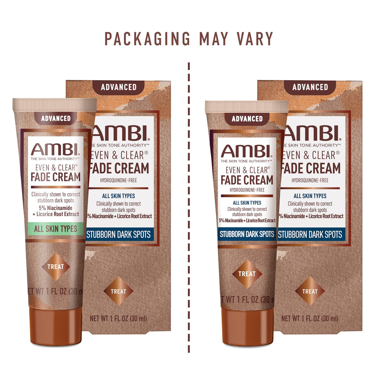 Ambi Crème Éclaircissante Avancée 50g en usage quotidien