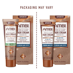 Ambi Crème Éclaircissante Avancée 50g en usage quotidien