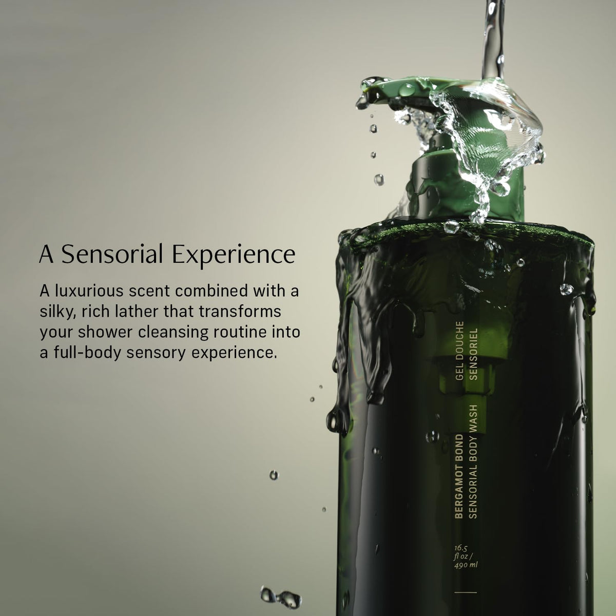 Ambiance de salle de bain avec gel douche CYKLAR