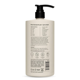 Ambiance de salle de bain avec shampooing Odele en usage