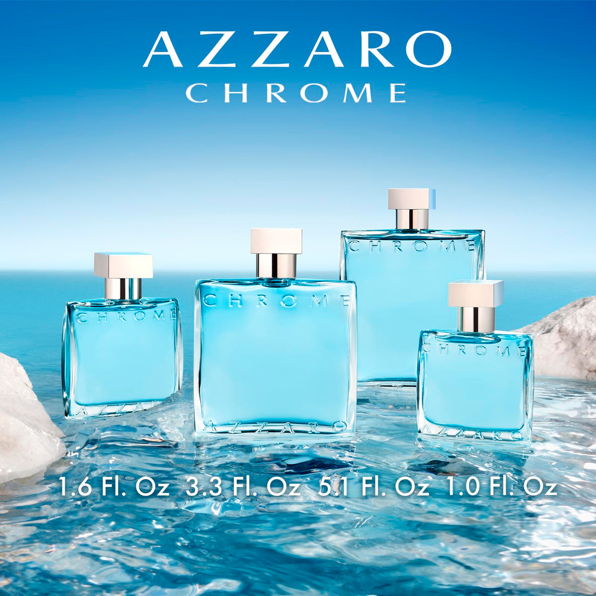 Ambiance méditerranéenne avec Azzaro Chrome en arrière-plan