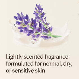 Ambiance relaxante avec le Gel Douche Aveeno et un brin de lavande