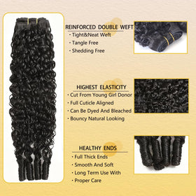 Amicalite cheveux 100% vierges, présentation des bundles