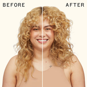 Amika Curl Corps Defining Cream 200ml application sur cheveux