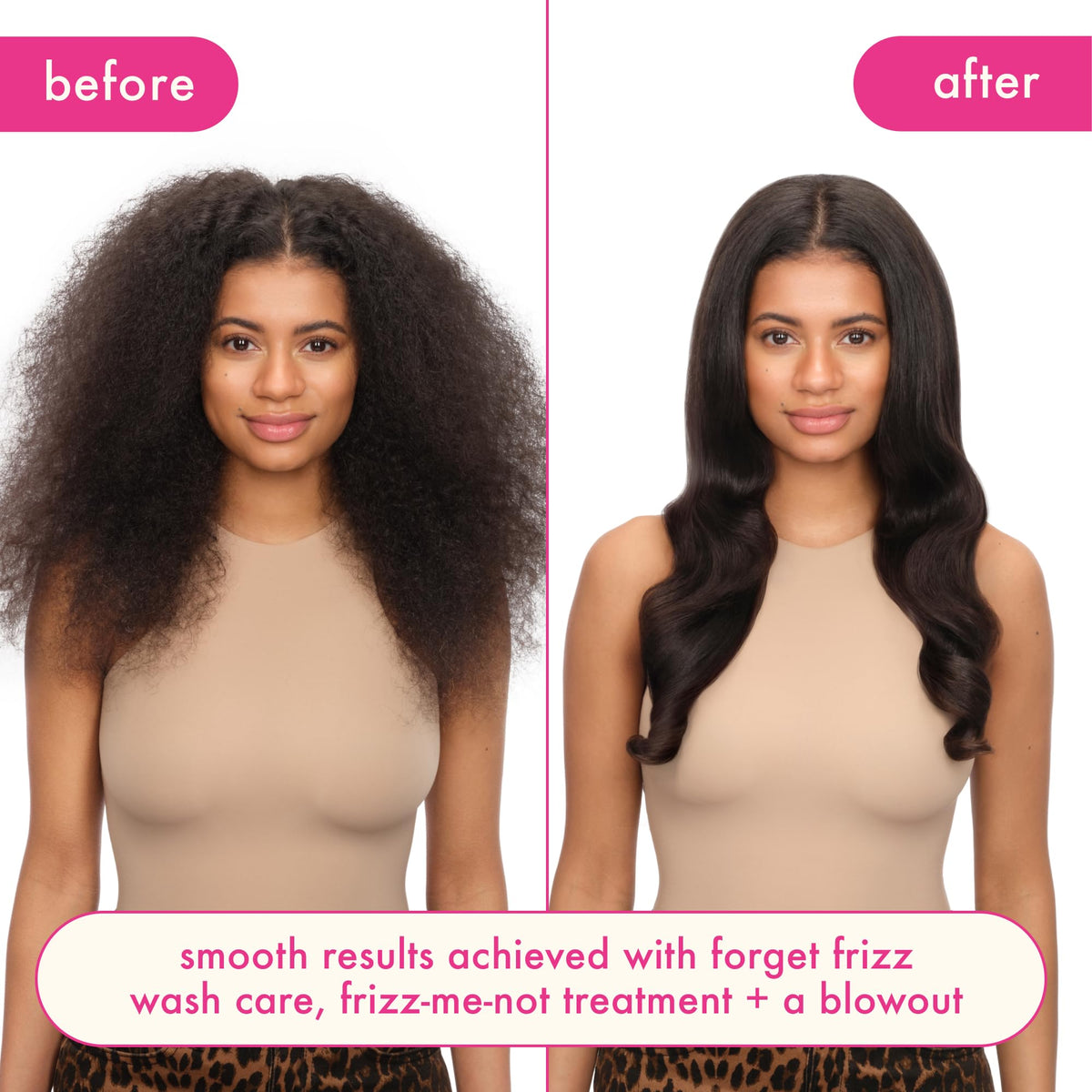Amika Forget Frizz Shampoo 1000ml en contexte d'utilisation