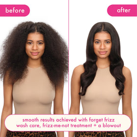 Amika Forget Frizz Shampoo 1000ml en contexte d'utilisation