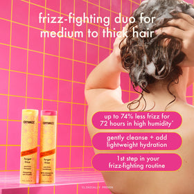 Amika Forget Frizz Shampoo 1000ml vue arrière