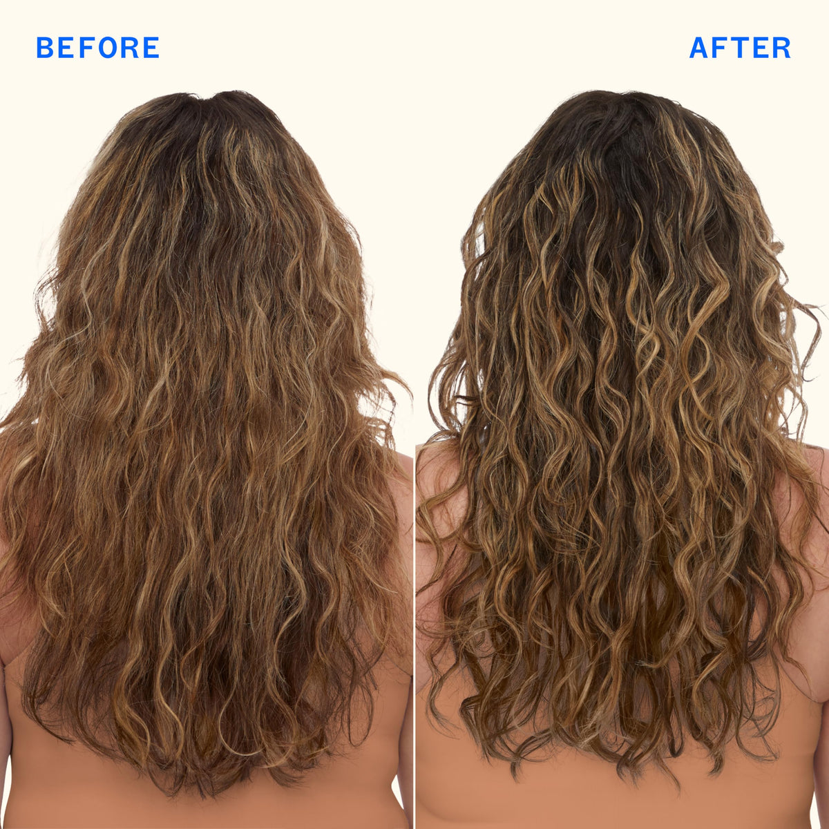 Amika Hydro Rush 60ml après-shampooing hydratant intense, application sur cheveux