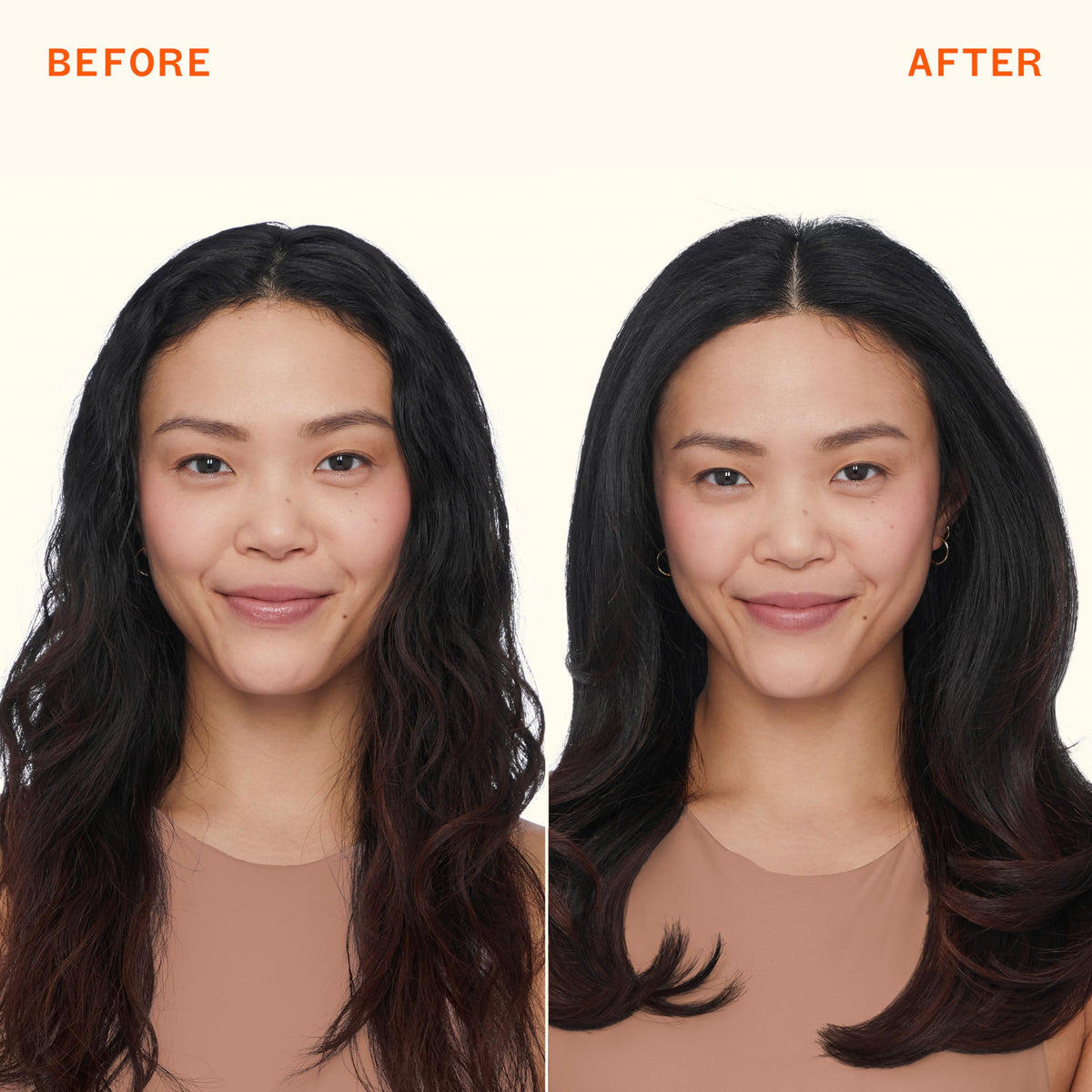 Amika Perk Up Shampoo Sec 200g application sur cheveux