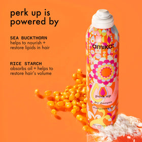 Amika Perk Up Shampoo Sec 200g avec effet volumateur visible