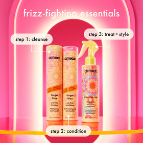 Amika shampoo anti-frizz Forget Frizz 275ml près de produits capillaires