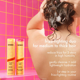 Amika shampoo anti-frizz Forget Frizz 275ml vue arrière