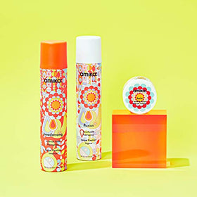 Amika spray fixant Fluxus 290g sur une coiffeuse