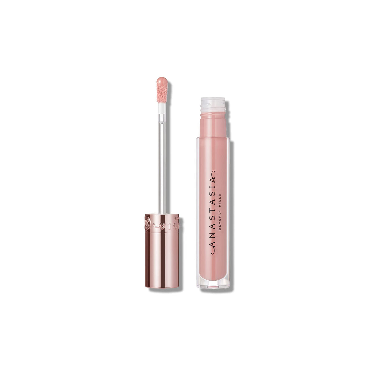 Anastasia Beverly Hills Lip Gloss Tinted 50g vue de face avec éclat miroir