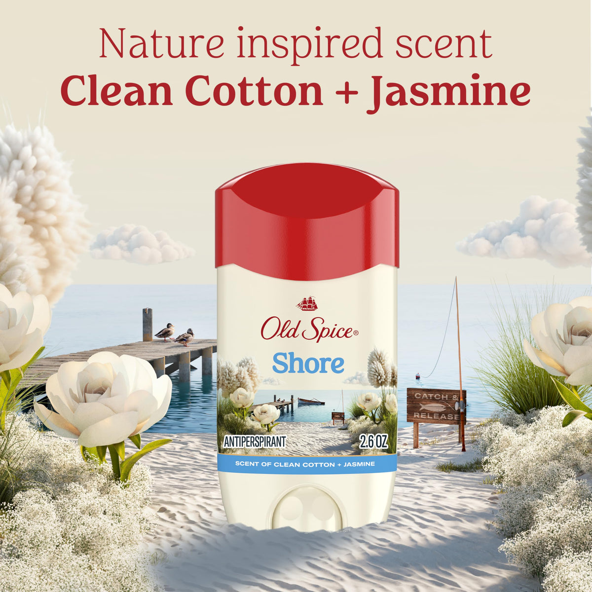 Ancien parfum Old Spice Déodorant Antitranspirant 132 g texture