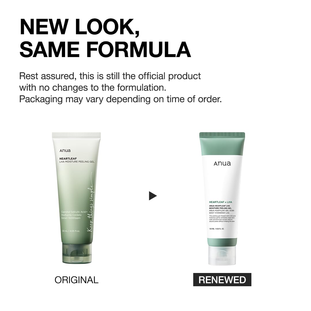 ANUA Gel Peeling LHA 160g en gros plan sur l'emballage