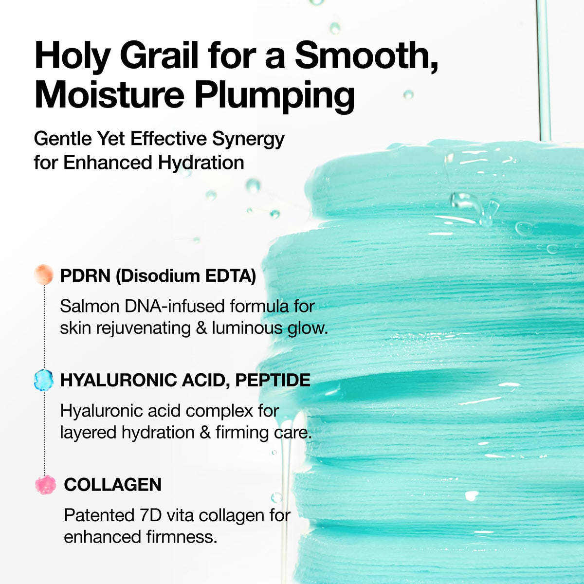 ANUA PDRN 100 pads avec texture gel