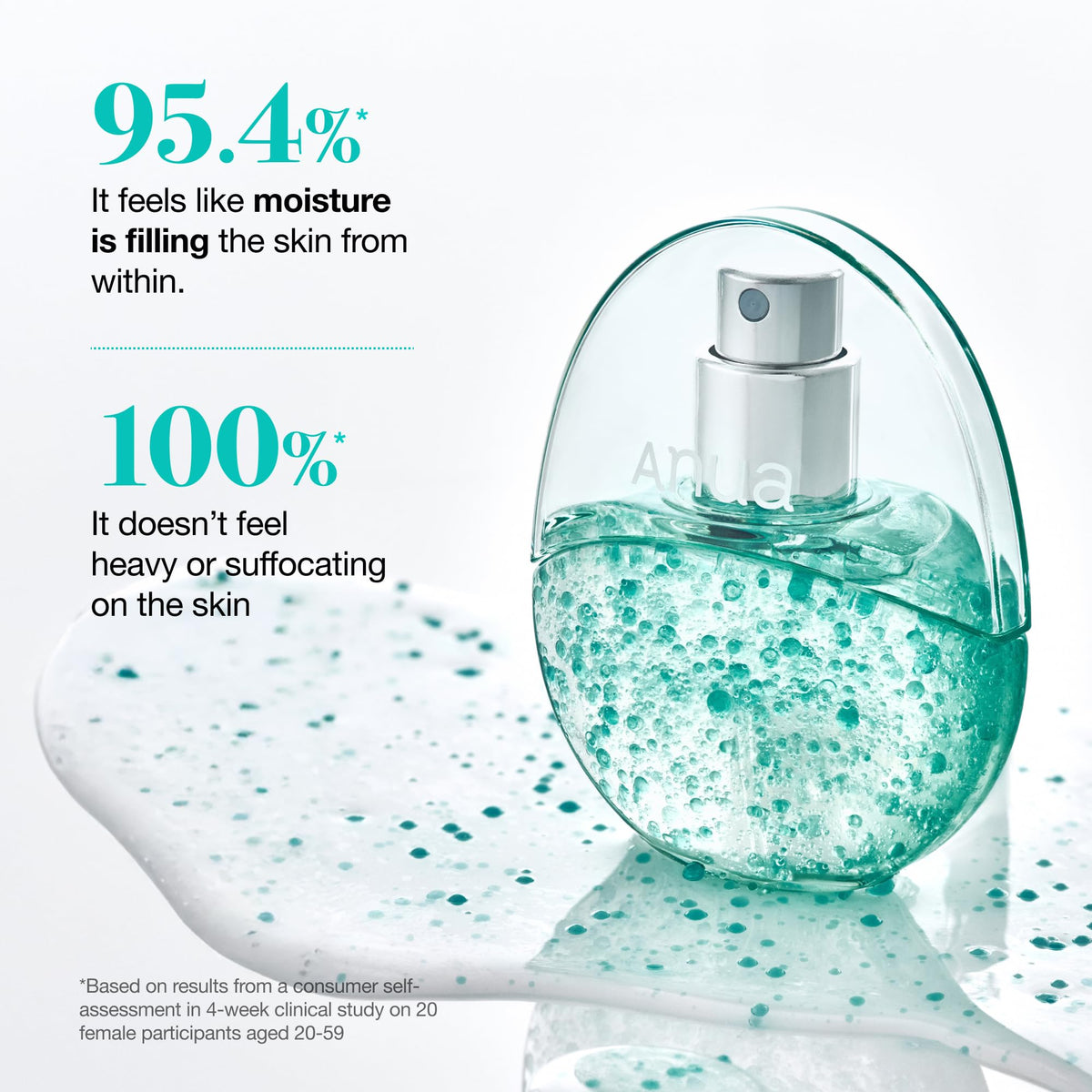 ANUA Sérum PDRN en spray en usage lors d'un voyage