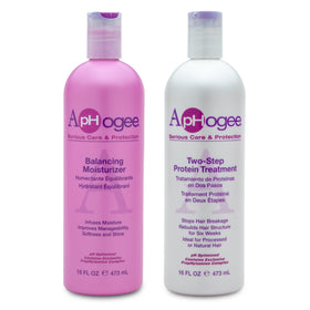 Aphogee Double Pack Traitement Protéiné et Hydratant face avant
