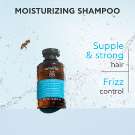 Apivita Shampoo HYALURONIC HYDRA 281g étiquette et composition
