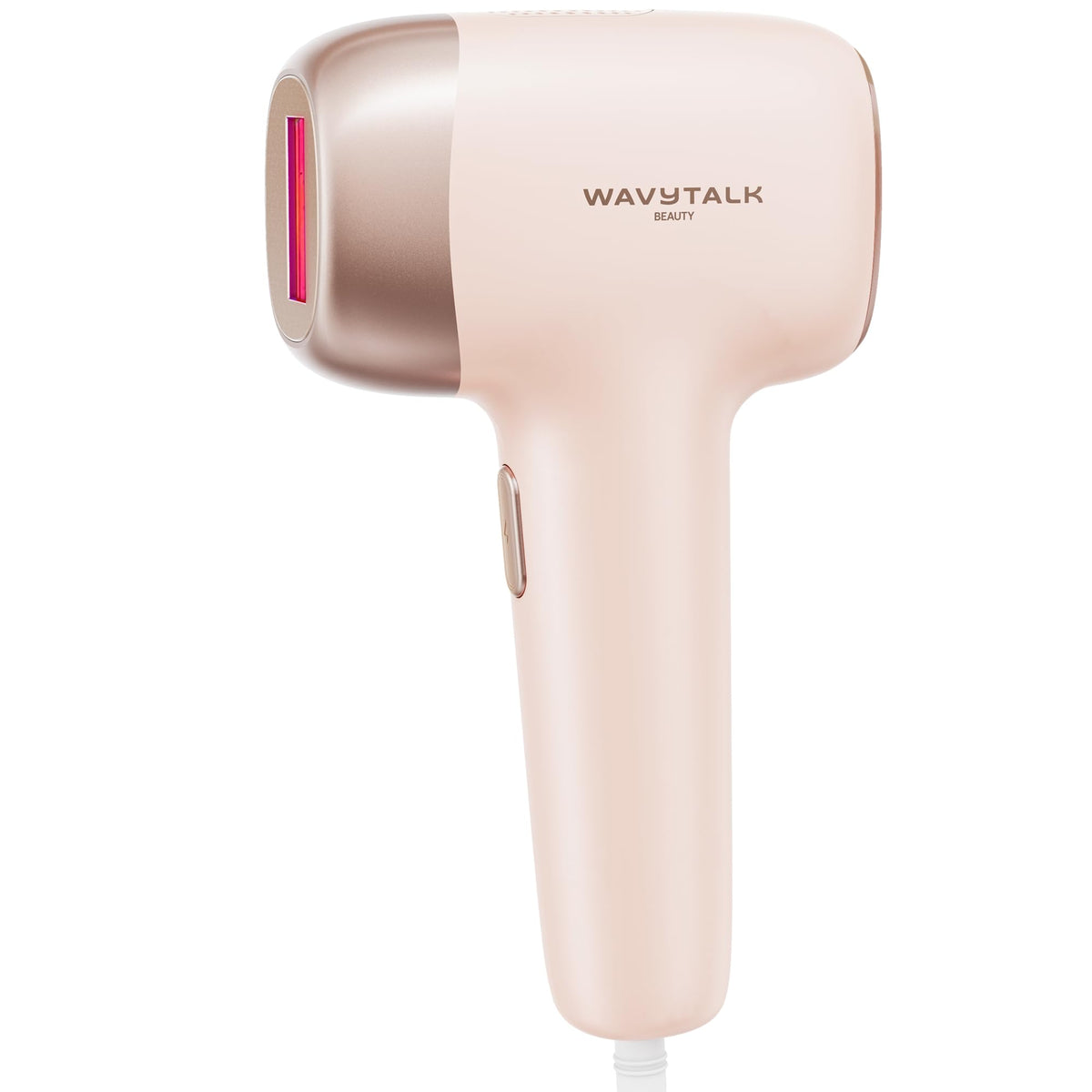 Appareil d'épilation IPL wavytalk couleur rose vue de face