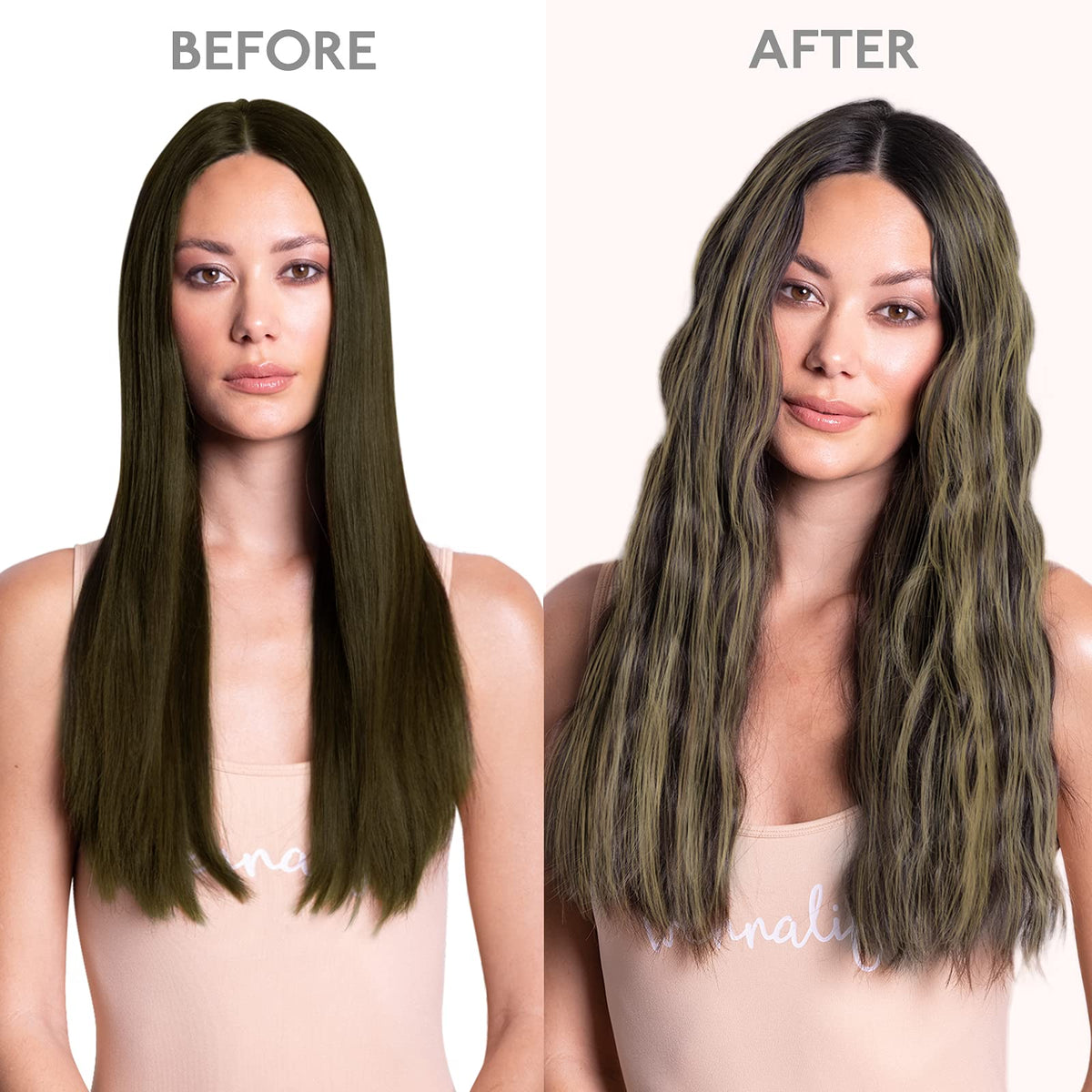 Apparence des extensions Wennalife portées