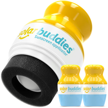 Applicateur de crème solaire Solar Buddies bleu vue avant