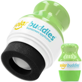 Applicateur de crème solaire Solar Buddies modèle vert avec éponge