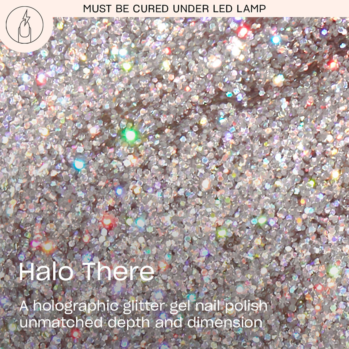Applicateur du vernis gel OPI GelColor Halo There! avec finition brillante