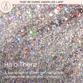 Applicateur du vernis gel OPI GelColor Halo There! avec finition brillante