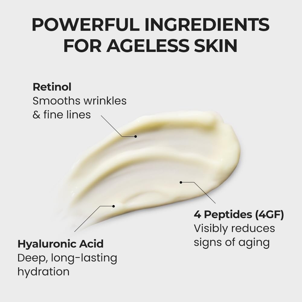 Applicateur roller de la crème lifting SKIN & LAB avec crème sur la peau