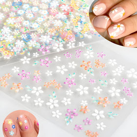 Application d'autocollants d'ongles 3D SPLOCUDU sur des ongles