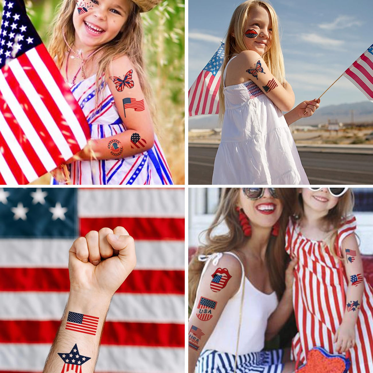 Application d'un tatouage temporaire sur la peau