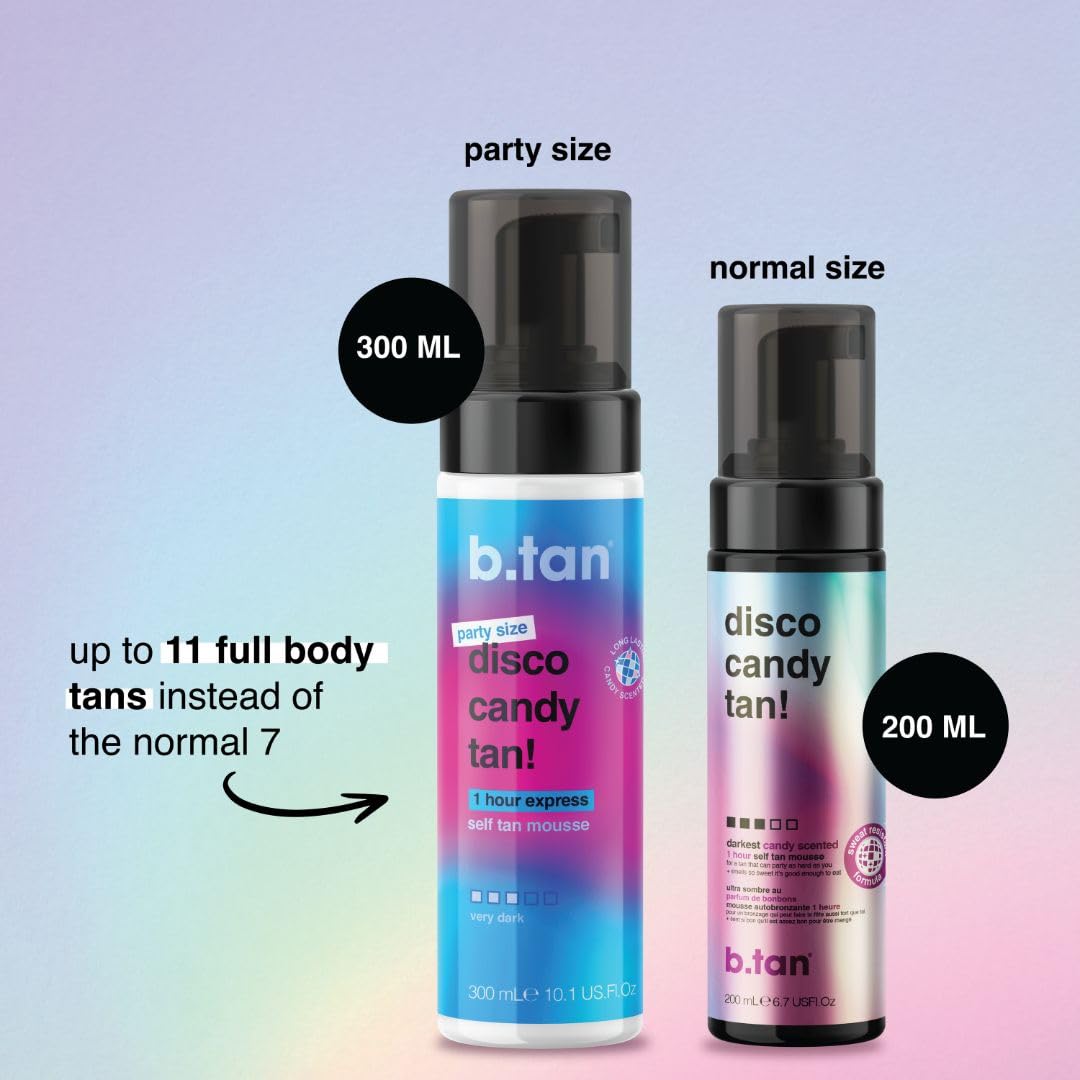 Application de B.TAN Mousse Auto-Bronzante sur la peau