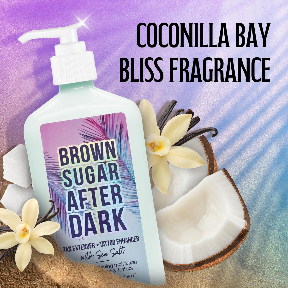 Application de Brown Sugar Après-Soleil sur la peau