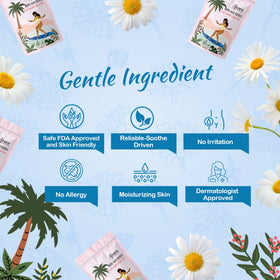 Application de cire Ajoura sur la jambe