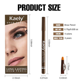 Application de crayon à sourcils FeiCuiYun sur la main