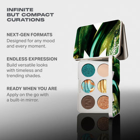 Application de fards à paupières avec la palette MORPHE ChromaPlus
