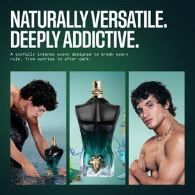 Application de Jean Paul Gaultier Le Beau Le Parfum Intense sur la peau
