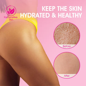 Application de l'exfoliant VOERUY sur la peau