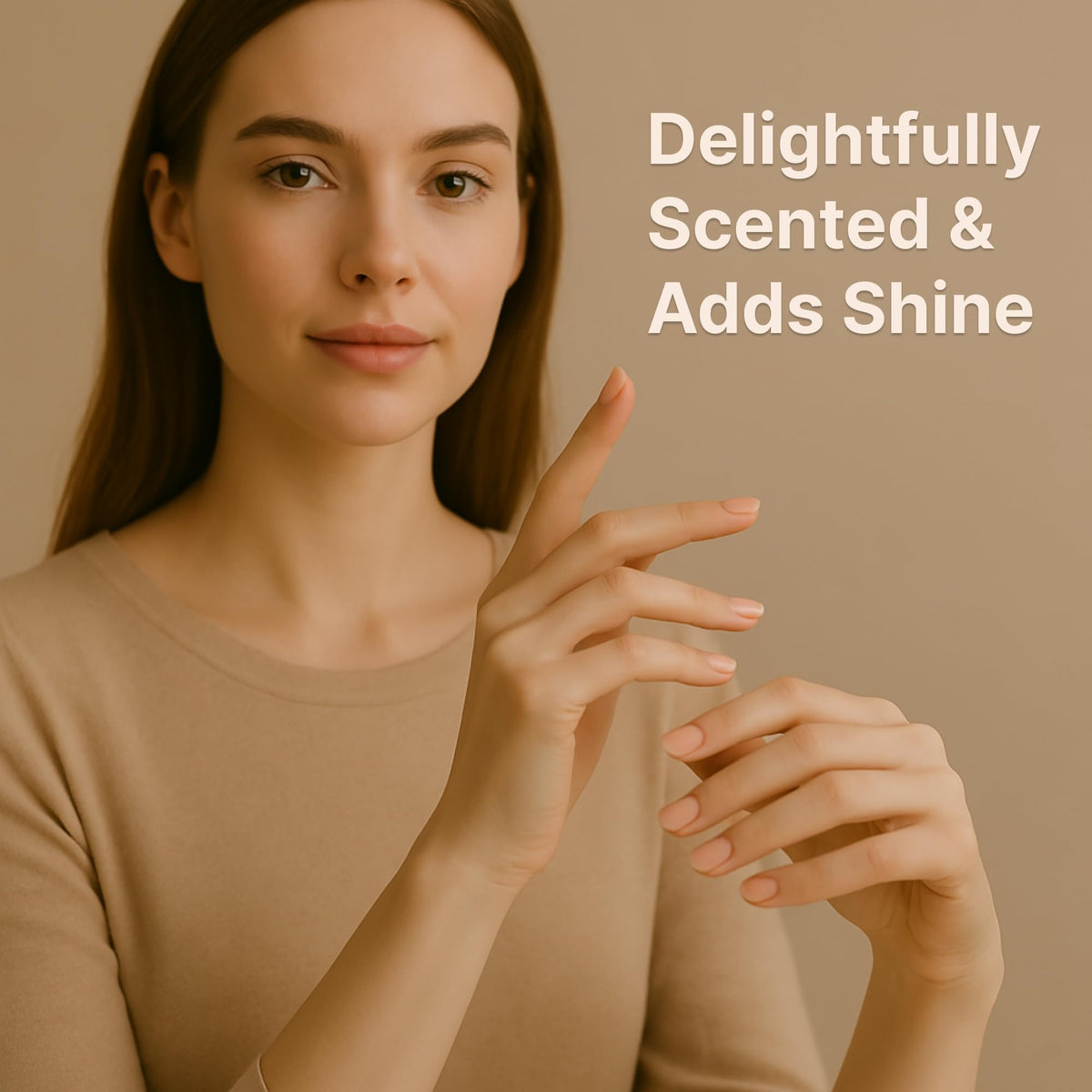 Application de l'huile à cuticule C CARE sur des ongles