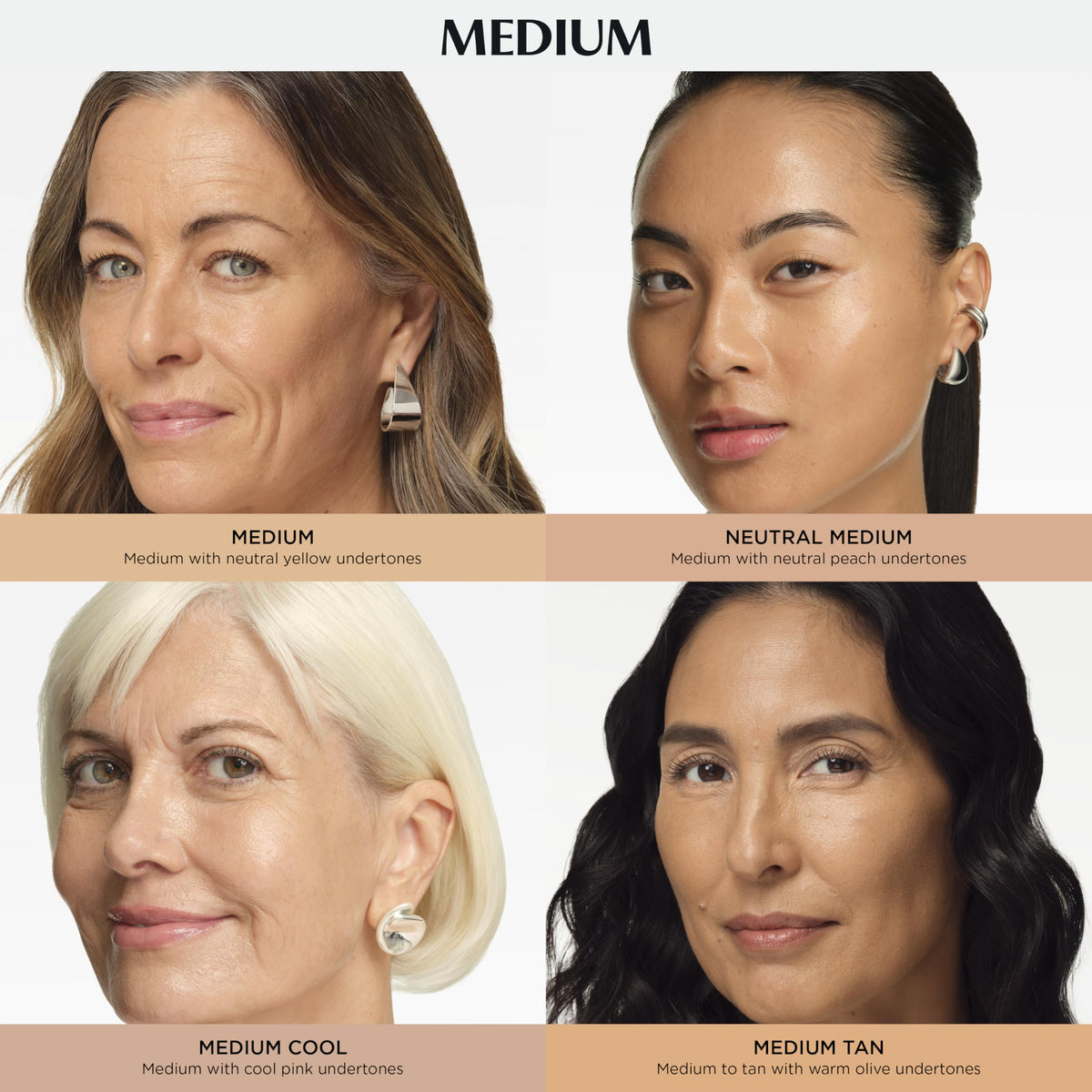 Application de la CC+ Crème Nude Glow sur un visage