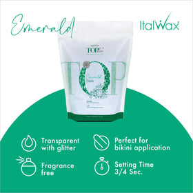 Application de la cire Italwax sur la peau