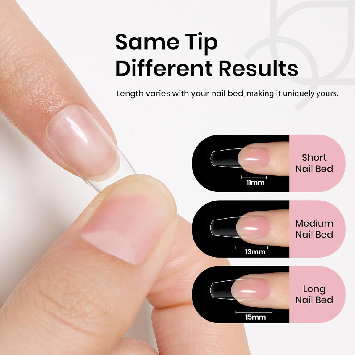 Application de la colle pour ongles beetles