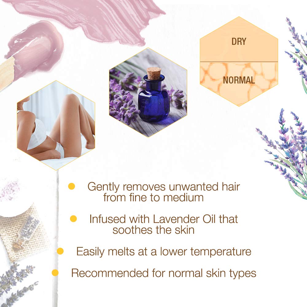 Application de la Crème Cire Lavande GIGI sur la peau