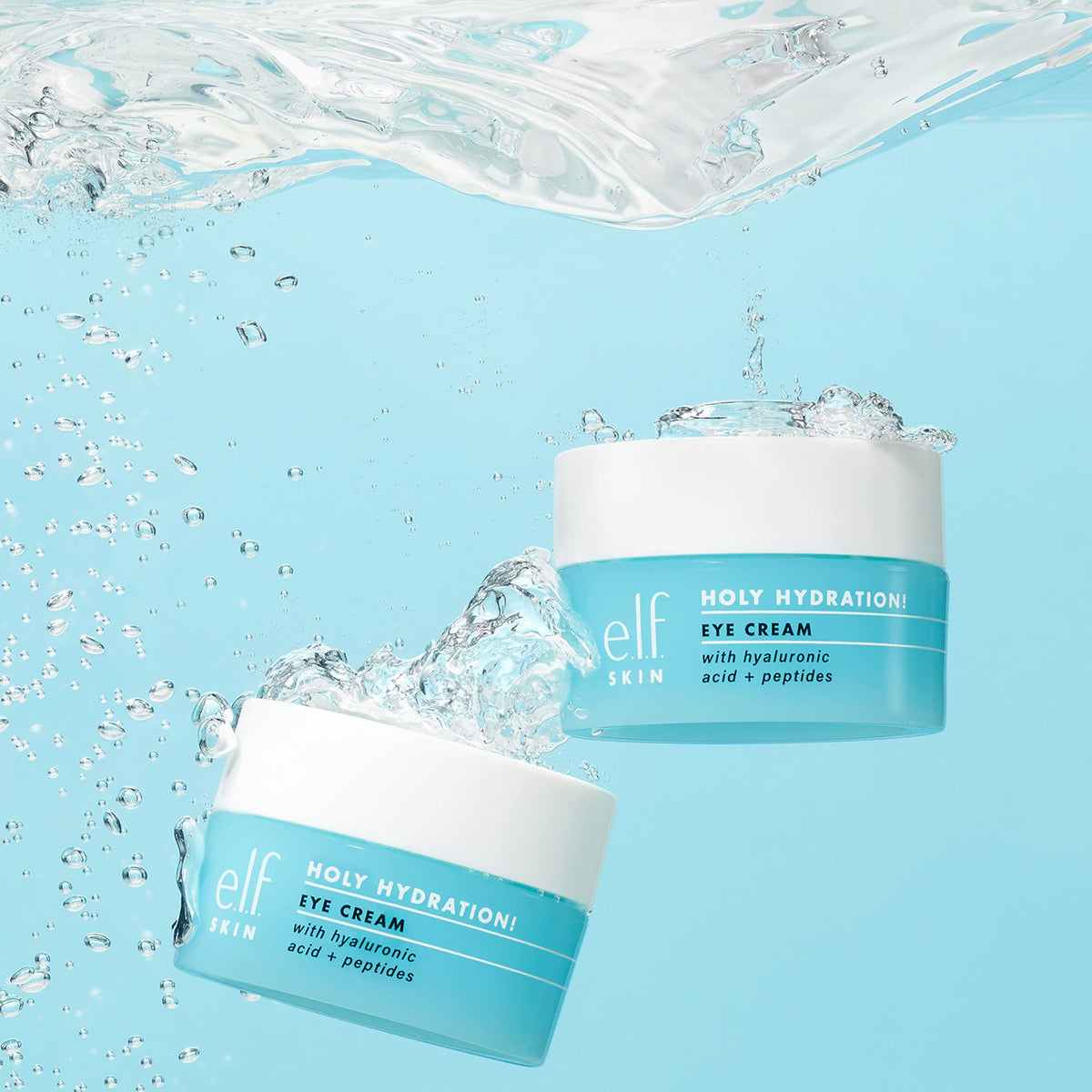 Application de la Crème Contour des Yeux e.l.f. sur le contour des yeux