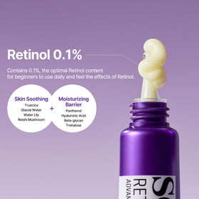 Application de la crème contour des yeux SOME BY MI sur la peau