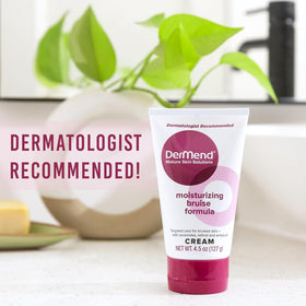 Application de la crème Dermend sur la peau