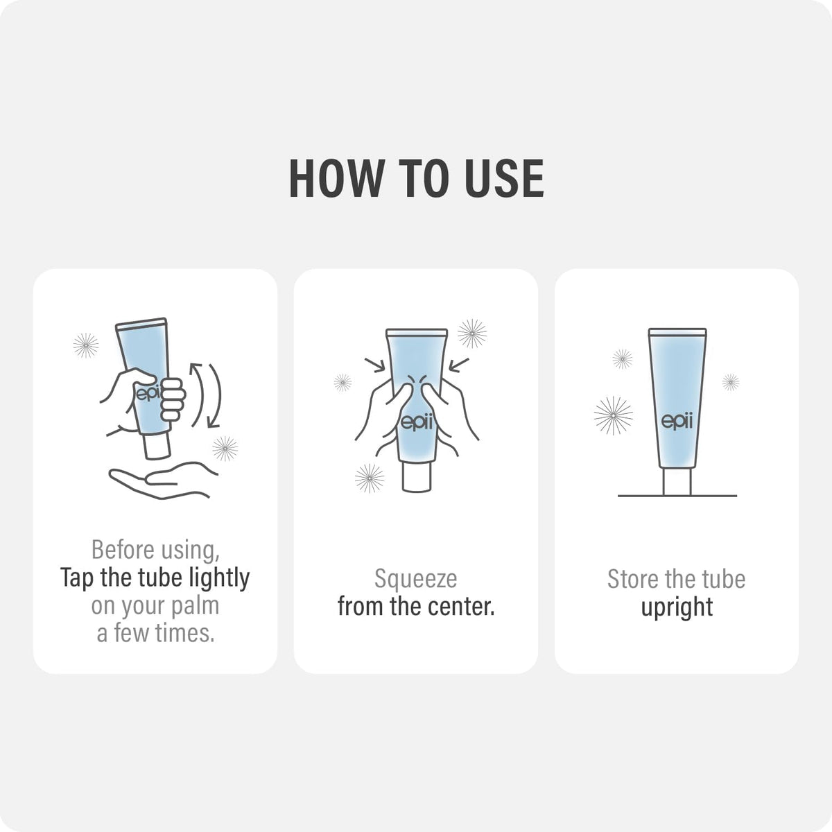 Application de la crème Double Up d'epii sur le visage